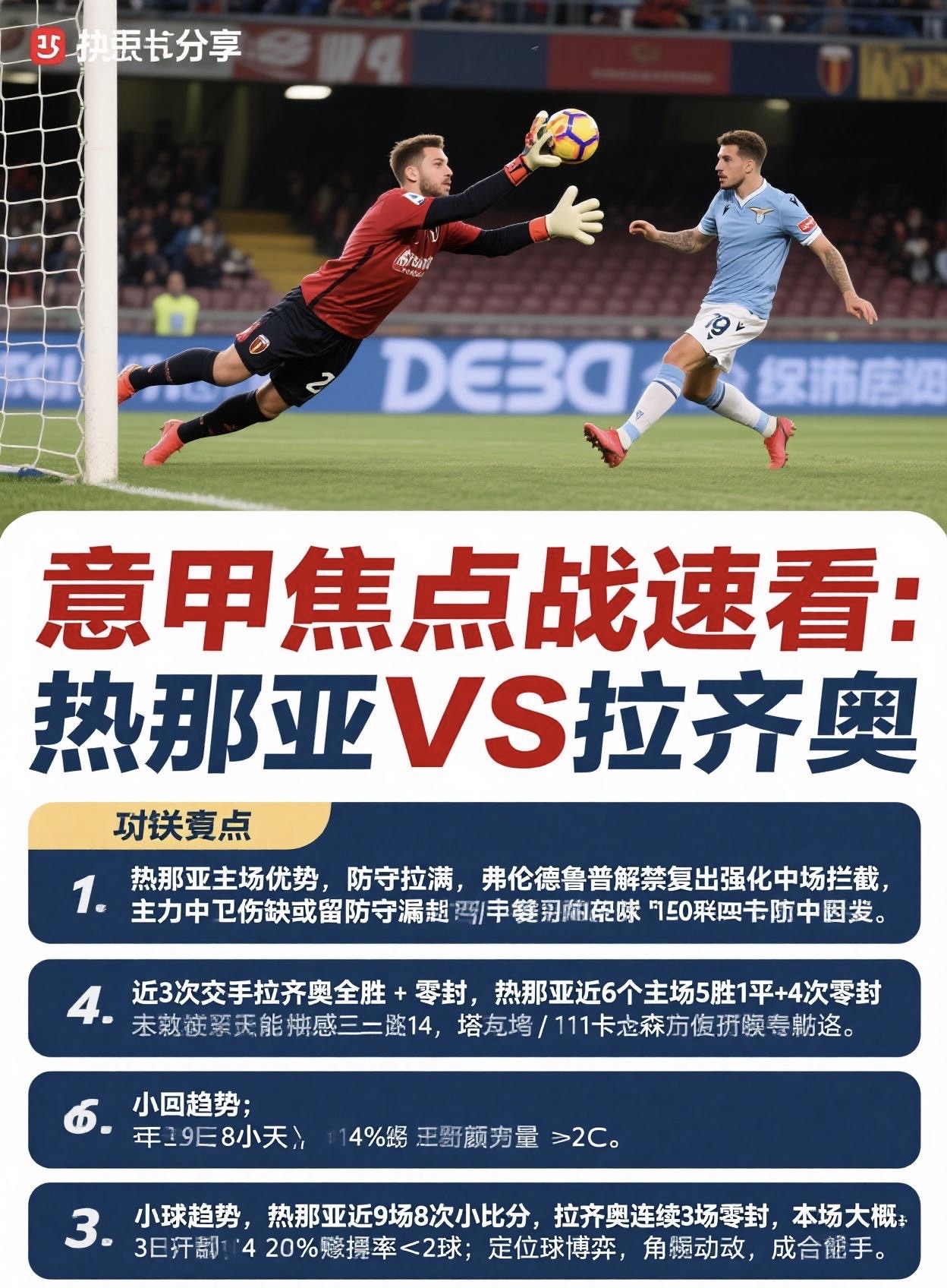 拉齐奥客场不敌热那亚，连胜纪录终结的简单介绍