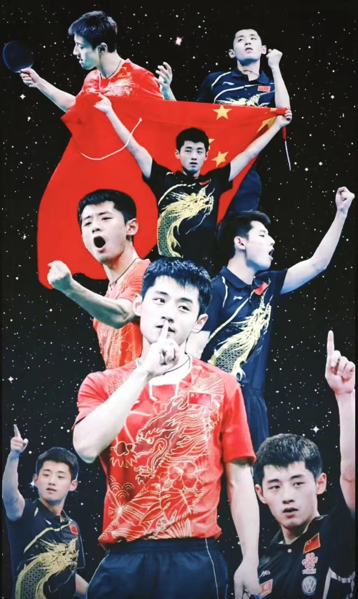 日本队翻盘韩国队，张继科状态火热